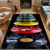 Ковер с принтом брызг виниловой пластинки для спальни, гостиной, прикроватный, под диван, напольный коврик, современный домашний декор, ковер для зонирования, большой размер
