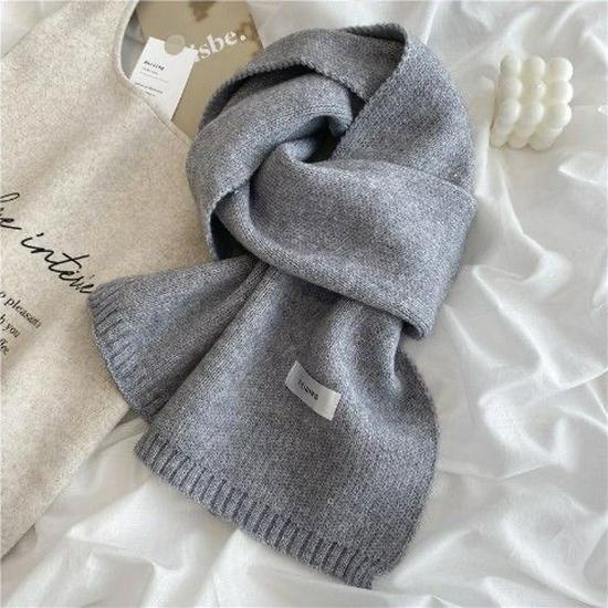 2024 Autumn/Winter High-End Versatile Soft Shawl: Warm White Neck Scarf for Couples and Students