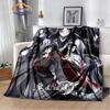 Anime Grandmaster of Demonic Cultivation Flannel Soft Throw Blanket Mo Dao Zu Shi Lightweight Warm Sofa Bed  Travel Quilt