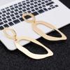 Simple Design Irregular Geometric Earrings For Women Trendy Metal Drop Earrings Pendientes Fashion Jewelry
