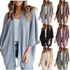New Women's Loose Knit Sweater Cardigan T-shirt Top Clothing Autumn Winter