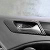 For VW Golf 6 MK6 2008-2013 Car ABS Carbon Fiber Style Interior Doors Handle Pull Door Bowl Frame Cover Trim Inner Accessories