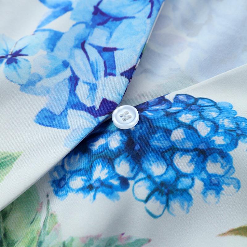 Summer Fashion Elegant Sexy Mini Dress Women Retro Print Floral Flower V Neck Party Dresses France Chic New Design Vintage Aesthetic Clothes