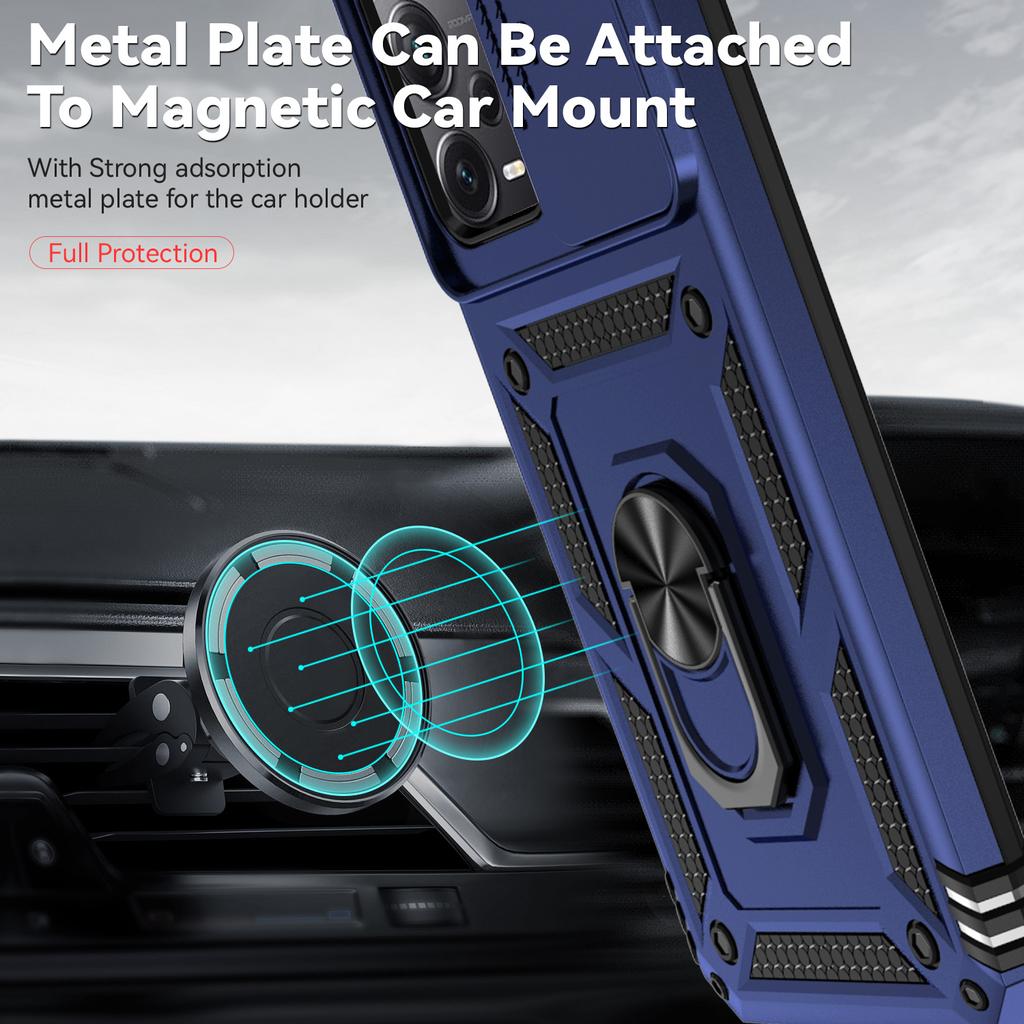 Чехол для Redmi Note 12 5G, чехол для Xiaomi Redmi Note 12 Fundas, слайд-объектив, кольцевой держатель для окон, защитный бампер Redmi Note 12 Pro