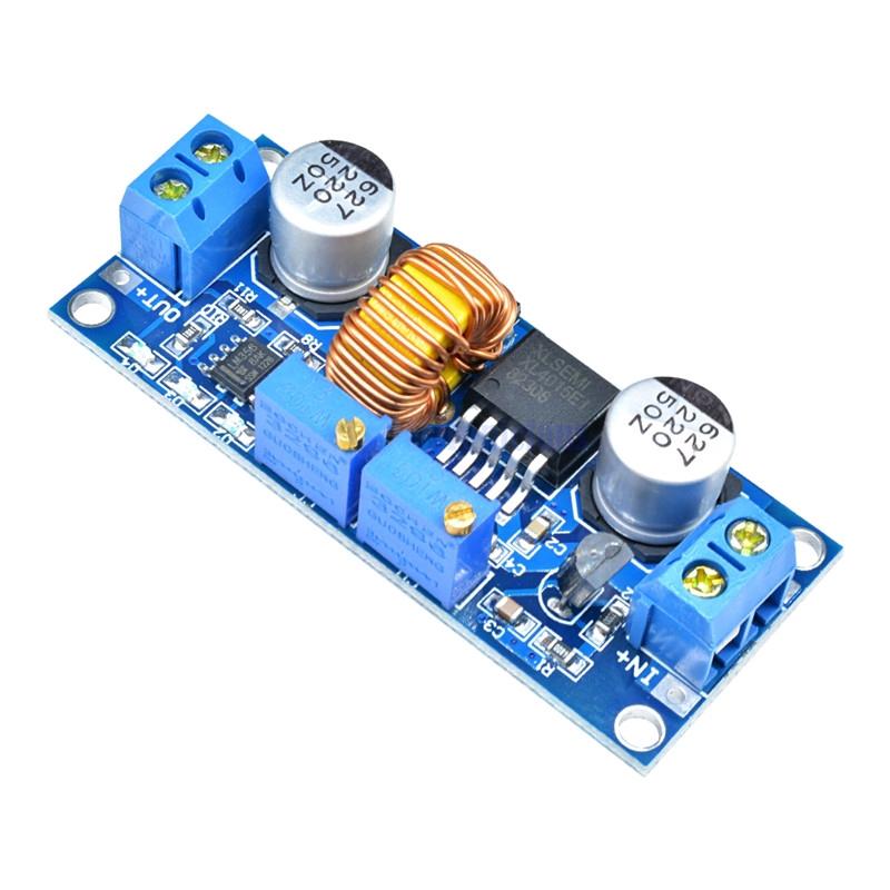 CC CV 5A Lithium Charger Board XL4015 Adjustable 6-38V To 1.25-36V DC Step Down Power Supply Buck Module LED Driver