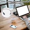 Зарядный кабель-адаптер USB Type C на DC5V 2.0x0.6 мм для наушников, динамиков, игрушек, электронных устройств