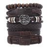 Набор мужских браслетов из 6 штук