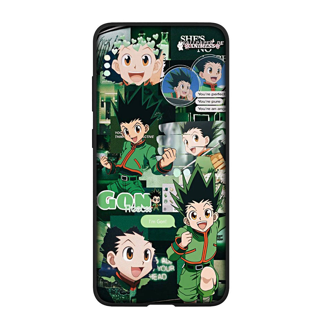 Чехол для Samsung Galaxy S25 S24 S23 iPhone 16 15 Xiaomi Redmi Note 14 13 12 16E 11 Pro Max OPPO Moto Huawei Poster Killua Hunter X Hunter Gon Freecss