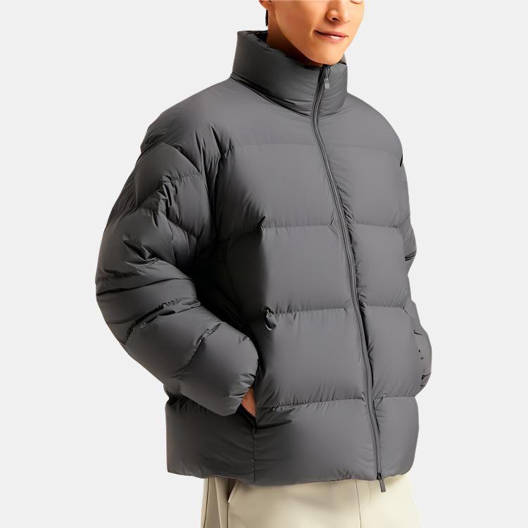 Semir Down Jackets Unisex Stand Collar Moderate Puffer Jacket 109724113102