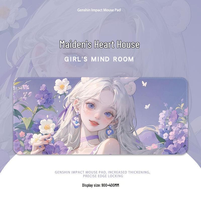 Коврик для мыши Sailor Moon XL: Милый, Высококачественный Офисный Коврик для Клавиатуры с Аниме-Девушками