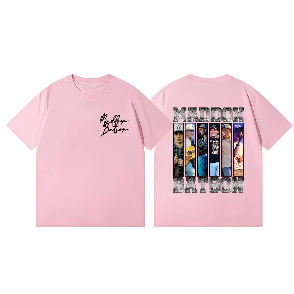 Maddox Batson Live Worldwide Tour 2026 Graphic T Shirts Fashion Vintage Short Sleeve Tshirt Men Women Casual Oversized Tshirts
