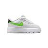 Nike Force 1 Low EasyOn TD белые зеленые Strike детские кроссовки черные FN0236-106
