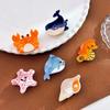 Acetic Acid Cute Hair Crab Clip Hair Clip Mini Hair Claw Lovely Starfish Hair Claw  Daily Life
