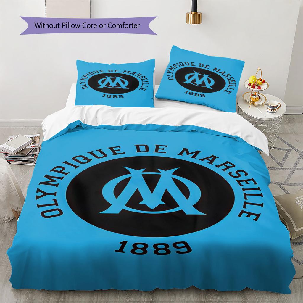 OM Bedding Quilt Set Quilt Cover Pillowcase Home Decoration Birthday Gift (1 * duvet cover + 2 * pillowcase, without core)