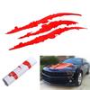 1PC Car Headlight Scratch Stripe Stricker Decal Sticker Claw Stripe Slash Truck Vinyl Stricker