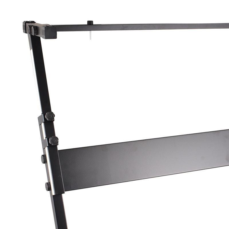 Z-Shaped Adjustable 25MM Liftable Keyboard Stand for Electronic Instruments