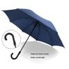 Мужской большой прочный зонт для гольфа с длинной ручкой и логотипом