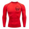 Men Compression Shirt for Workout Quick Dry Eren Yeager Print Top Breathable Sweat Absorbing Fit Fitness T-Shirt Sweat-Resistant