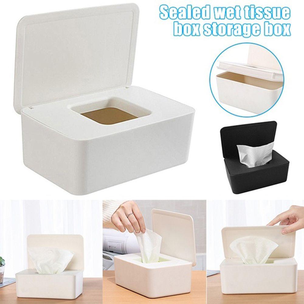 Dust-proof Holder Container Napkin Storage Baby Wipes Paper Case Home Tissue Wet Tissue Box