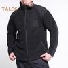 Мужское пальто с воротником-стойкой, длинным рукавом, карманами на молнии, куртка с застежкой-лентой, однотонная верхняя одежда с застежкой-молнией