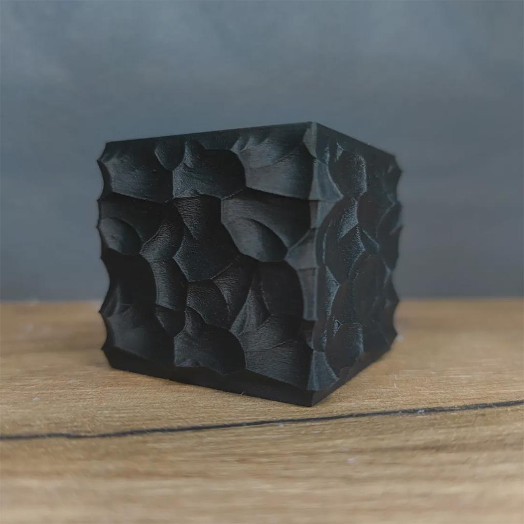 1 Piece Obsidian Pen Holder, Office And Home Desktop Storage Box, Multifunctional Desktop Organizer.