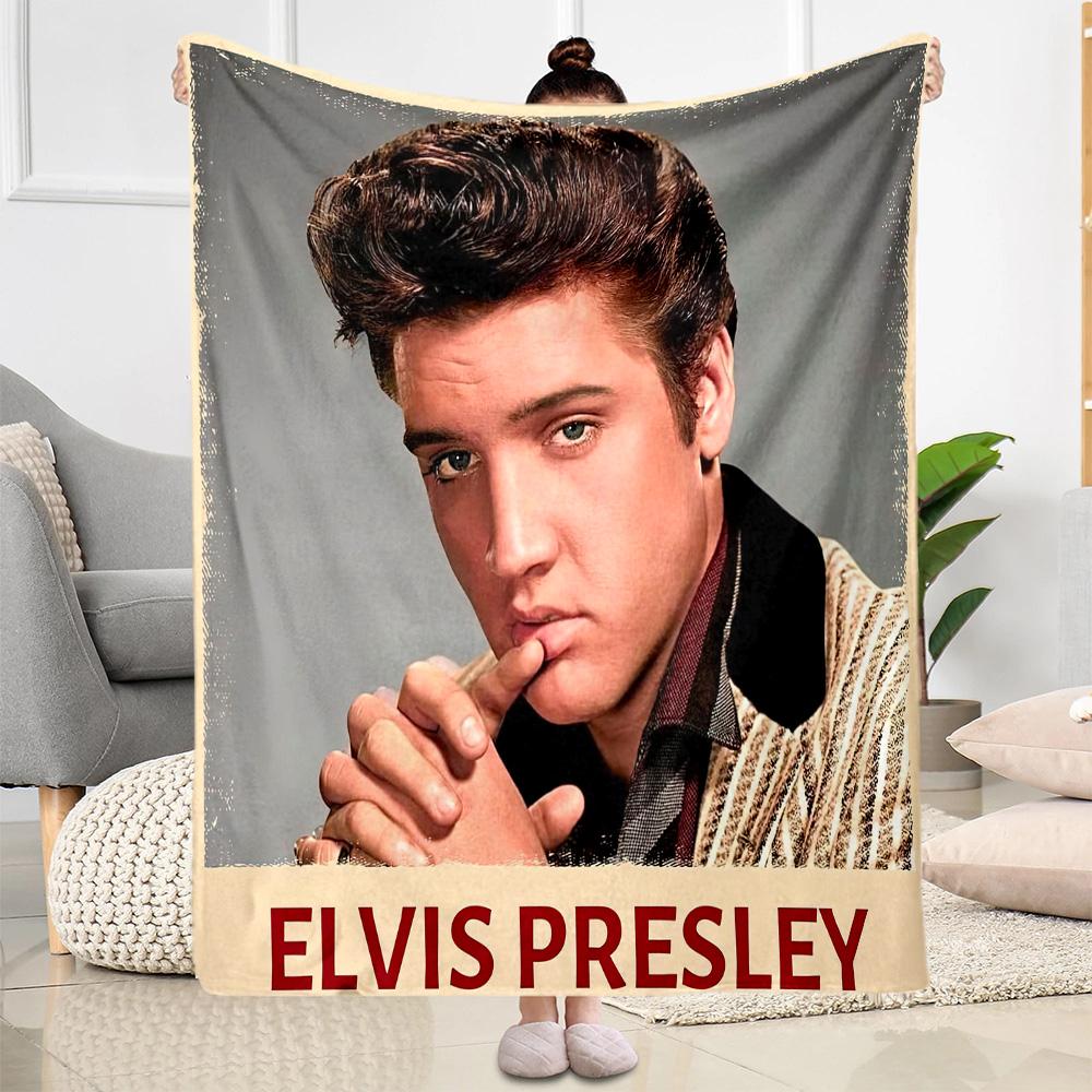Elvis Blanket Ultrasoft Perfect For Bed Couch Bedding For All Seasons Modern Style Perfect Gift For Relatives And Friends
