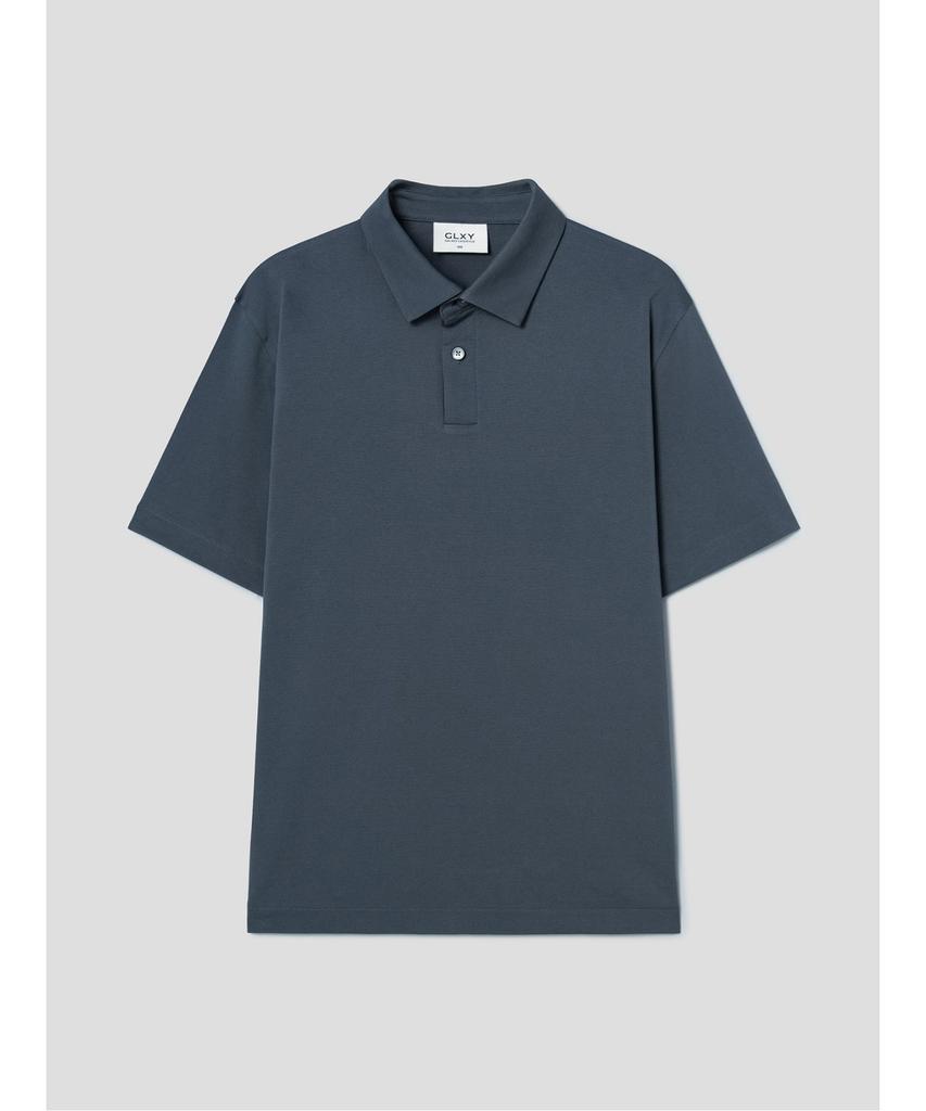 GLXY (GALAXY LIFESTYLE) Glxy [Galaxy Lifestyle][Three-No-No Clothing] Coolair Polo Shirt Ash