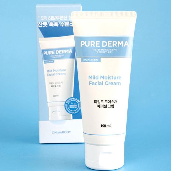 Крем для лица On The Body Pure Derma Mild Moisture 100 мл