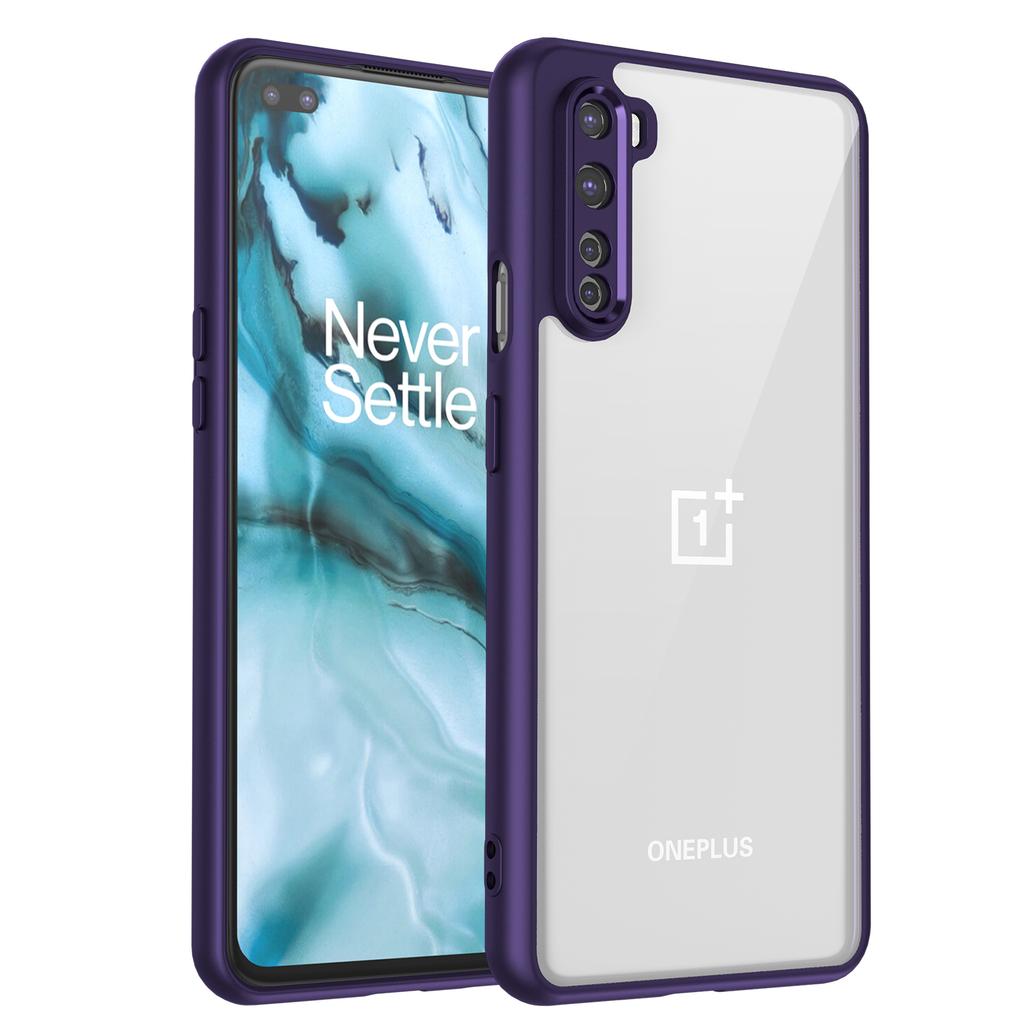 Чехол для Oneplus Nord AC2001 AC2003 Прозрачный ТПУ Противоударный Бампер с Прозрачной Задней Панелью Жесткий Чехол для Телефона для Oneplus Nord AC2001 AC2003