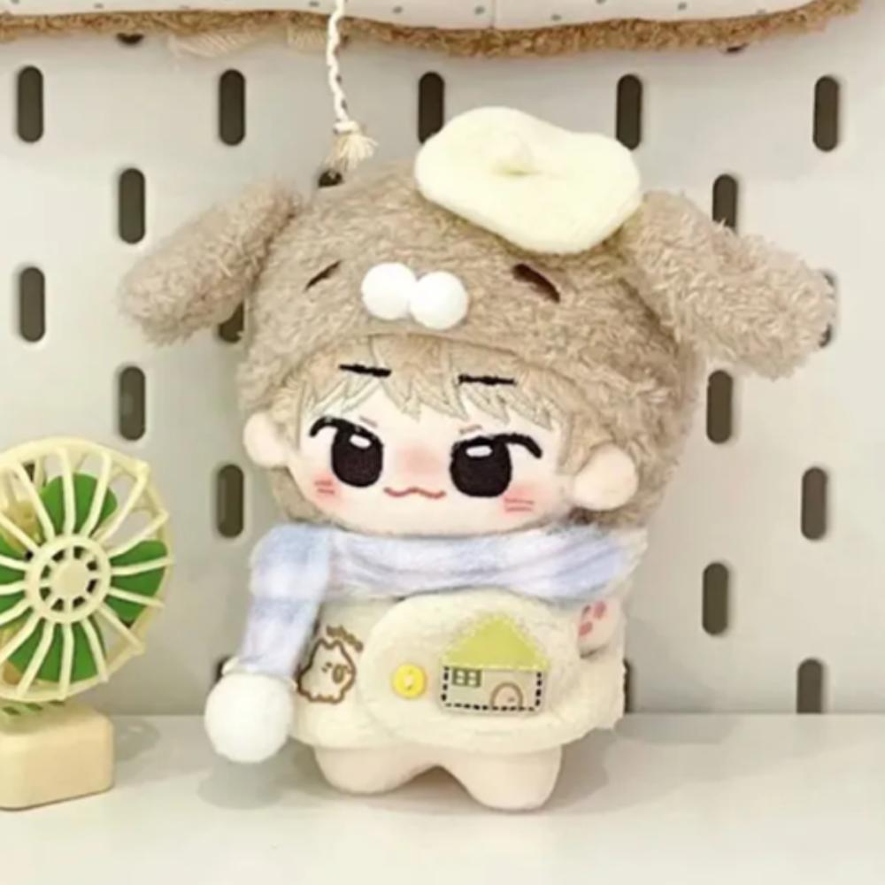 Dog Set 10cm Cotton Doll Clothes Puppy Hat Doll Clothes Set Doll Clothes Outfit  Doll Accessories