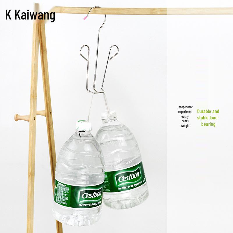 Уличная сушилка для обуви из нержавеющей стали с крючками - Утолщенная, Немагнитная, для балкона.