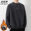 Мужской зимний флисовый свитер с круглым вырезом JEEP SPIRIT