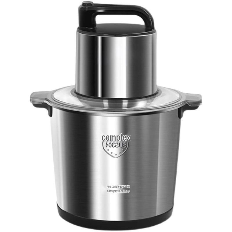 Мощная электрическая мясорубка и измельчитель овощей 1800 Вт с большой вместимостью