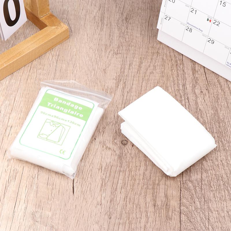 1 пакет медицинский треугольный бинт фиксация перелома экстренная повязка первая помощь марлевый треугольный бинт