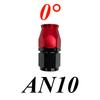 AN4 AN6 AN8 AN10 AN12 Для Поворотных Шлангов PTFE Масляных Топливных Фитинг Прямой 0°/45°/90°/180° Многоразовый Фитинг Шланга Адаптер