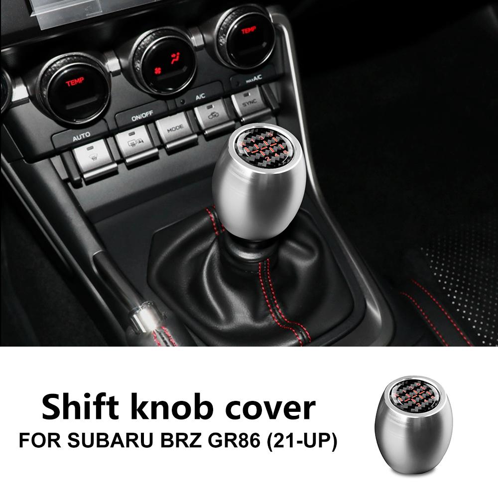 Aluminum Shifter Gear Shift Knob Handle For Toyota GR86 Subaru BRZ -2026 Car Interior Mod Decor Accessories