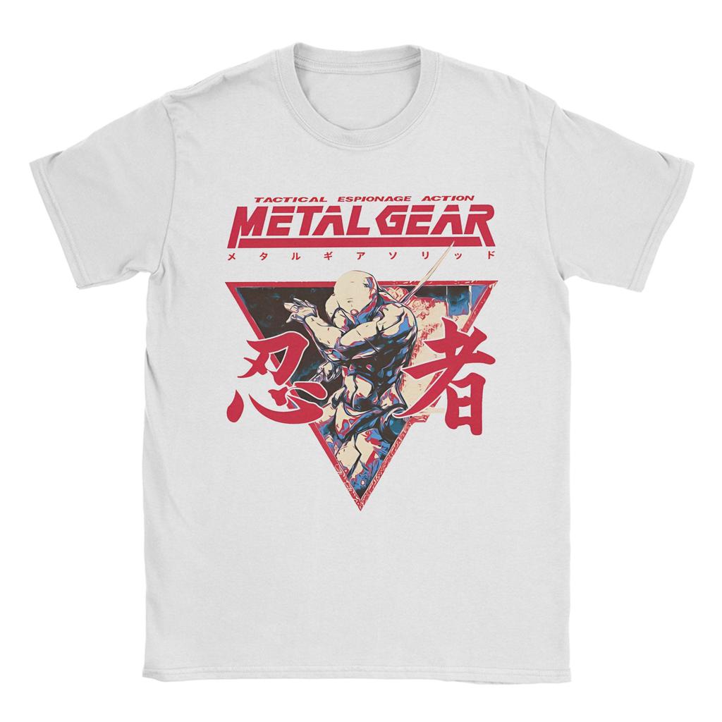 Мужские и женские футболки Metal Gear Solid «Лучший босс» (MGS), 100% хлопок, классная футболка с коротким рукавом и круглым вырезом.