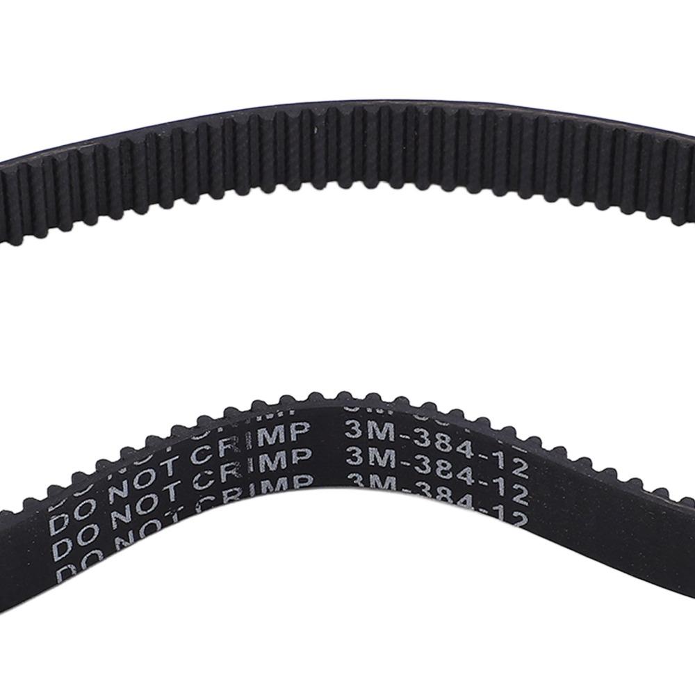 Rubber Timing Belt 3M-384-12 Synchronous Belt Durable Transfer Drive Belt  Drive System