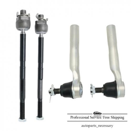 Front Steering Inner & Outer Tie Rod End Set Fit For 2013-2018 Acura RDX 3.5L V6