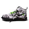 Off-White x Air Force 1 Mid SP Кожаные Кроссовки Мужские Grim Reaper Черные DR0500-102