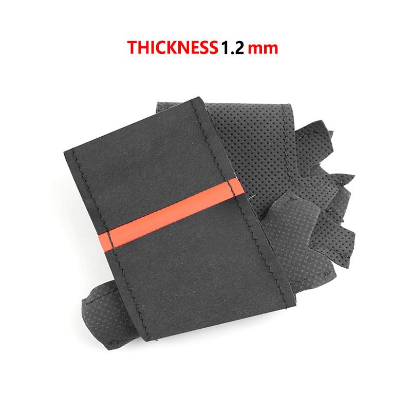 Замшевый кожаный чехол на руль автомобиля для BMW M Sport 1 3 серии E81 E82 E87 E88 M3 E90 E92 E93 2008-2013 X1 E84 2011