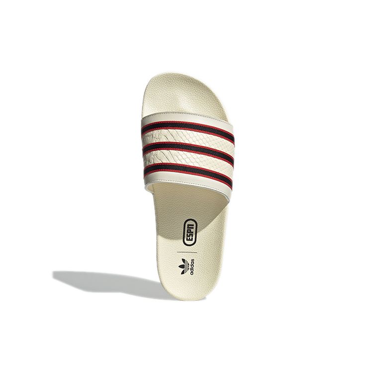 ESPN x adidas Adilette Slide 1979 Унисекс Кроссовки Кремовый Кремово-Белый Основной Черный GZ1077