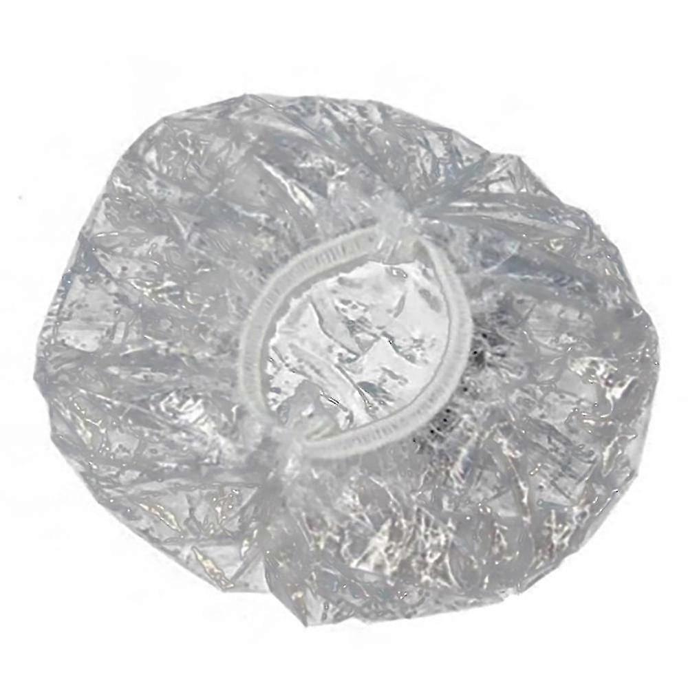 100 Pieces Of Transparent Earmuffs Shower Waterproof Hair Coloring Earmuffs Caps