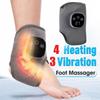 Electric Heat And Vibration Foot Massager 3 Vibration Modes Heating Ankle Massage Belt