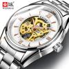 Новые роскошные мужские часы ТОП-бренда с коробкой, модные часы, водонепроницаемые часы, мужские автоматические мужские механические часы