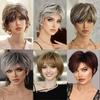 Trending Pixie Cut Wig| Summer Lightweight Short Curly Hair with Textured Layers, Breathable Glueless Cap - Multiple Styles for Protective Hairstyles