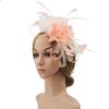 Large Wedding Feather Hair Fascinator On Headband Ladies Day Royal Ascot Races  Aliceband Net