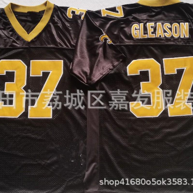 New Orleans Saints Retro Football Jersey Mens Cotton Sports Tee NFL Style Rugby Team Apparel