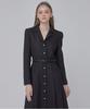 JULIY&CALLA 24 Fw Collar 106 Dear Giselle Dress Black