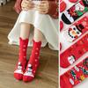 Christmas Cotton Cartoon Socks Merry Christmas Decorations For Home Xmas Ornaments Gifts Party Supplies Happy New Year